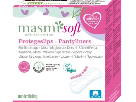 Soft ultracienkie wkładki higieniczne z bawełny organicznej 24szt. Online Sale