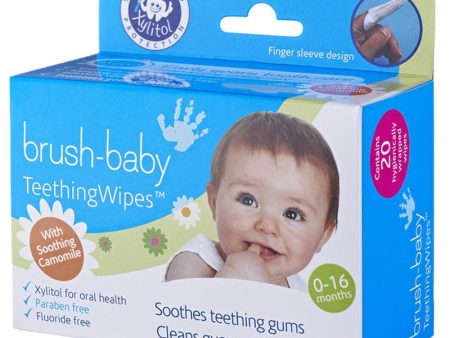 TeethingWipes gaziki higieniczne z rumiankiem dla dzieci 0-16m 20szt. Online now