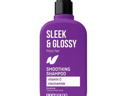 Sleek & Glossy wygładzający szampon do włosów 375ml Cheap