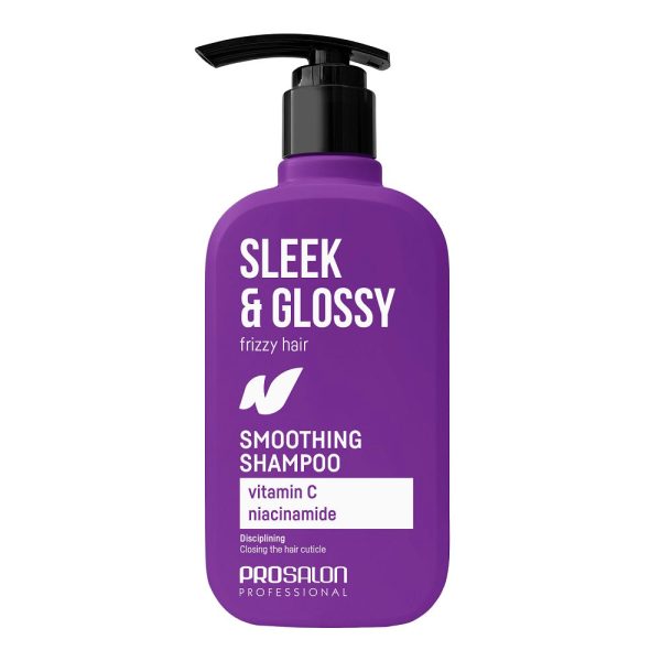 Sleek & Glossy wygładzający szampon do włosów 375ml Cheap