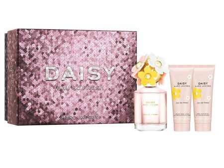 Daisy Eau So Fresh zestaw woda toaletowa spray 75ml + balsam do ciała 75ml + żel pod prysznic 75ml Cheap