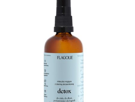 Detox mleczko myjące z ziemią okrzemkową 100ml on Sale