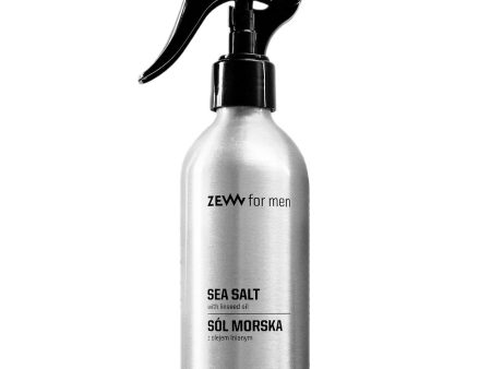 Sól morska w sprayu z olejem lnianym 240ml Fashion