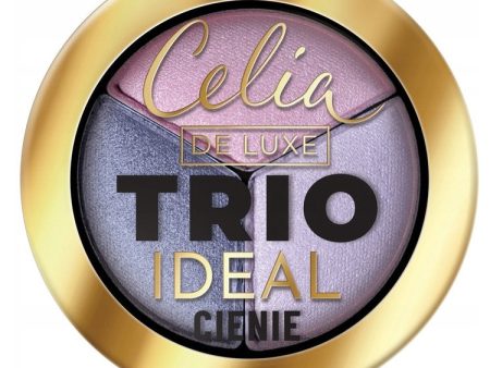 De Luxe Trio Ideal prasowane cienie do powiek 301 4g Hot on Sale