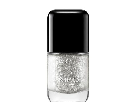 Smart Nail Lacquer Biodegradable Glitter Edition szybkoschnący lakier do paznokci z biodegradowalnym brokatem 311 Holo Silver 7ml Cheap