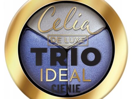 De Luxe Trio Ideal prasowane cienie do powiek 304 4g Sale