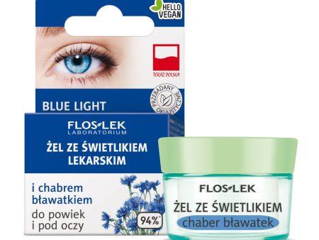 Żel ze świetlikiem lekarskim i chabrem bławatkiem do powiek i pod oczy 10g Cheap